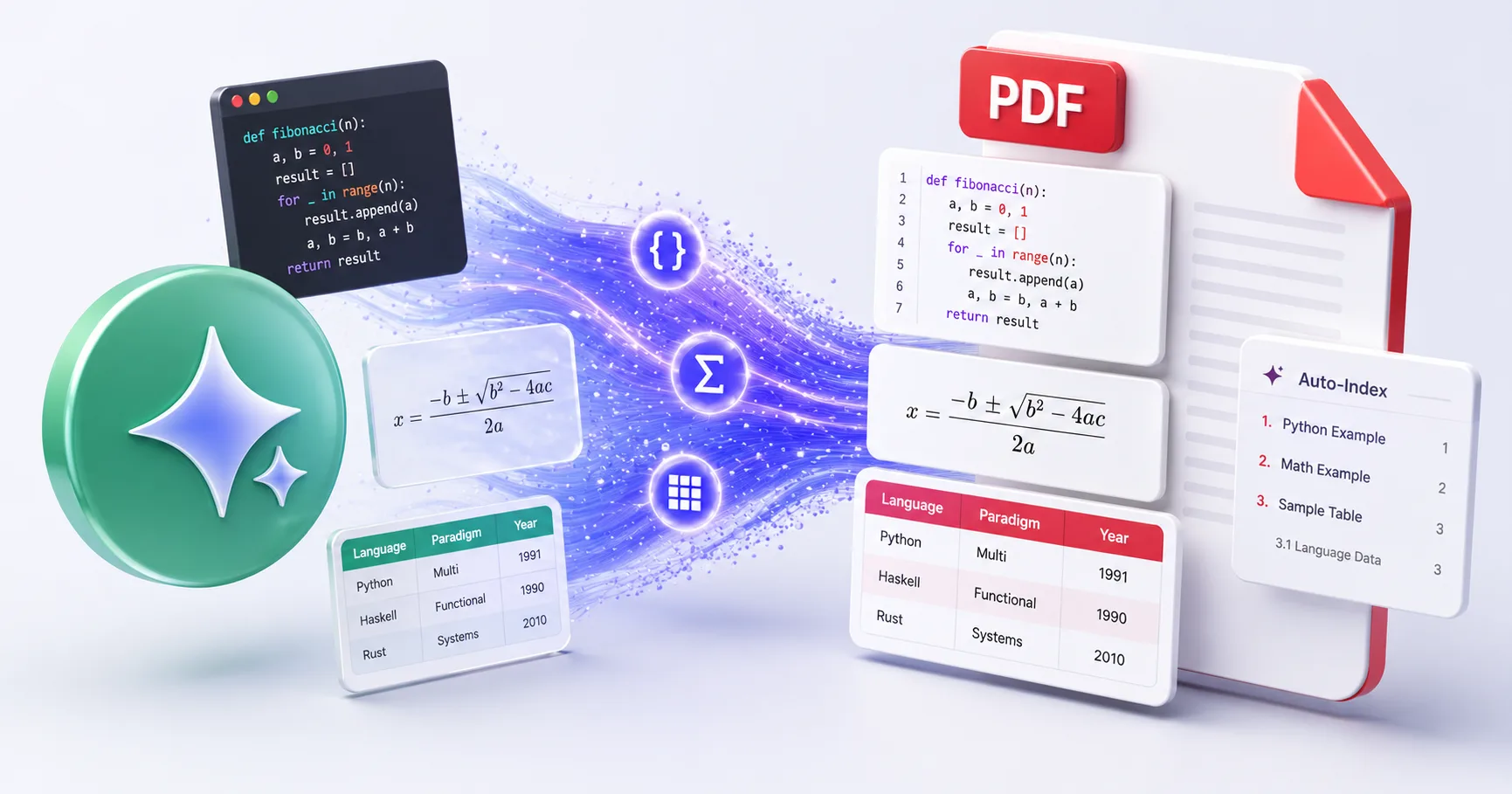Geminiの会話をPDFにエクスポート