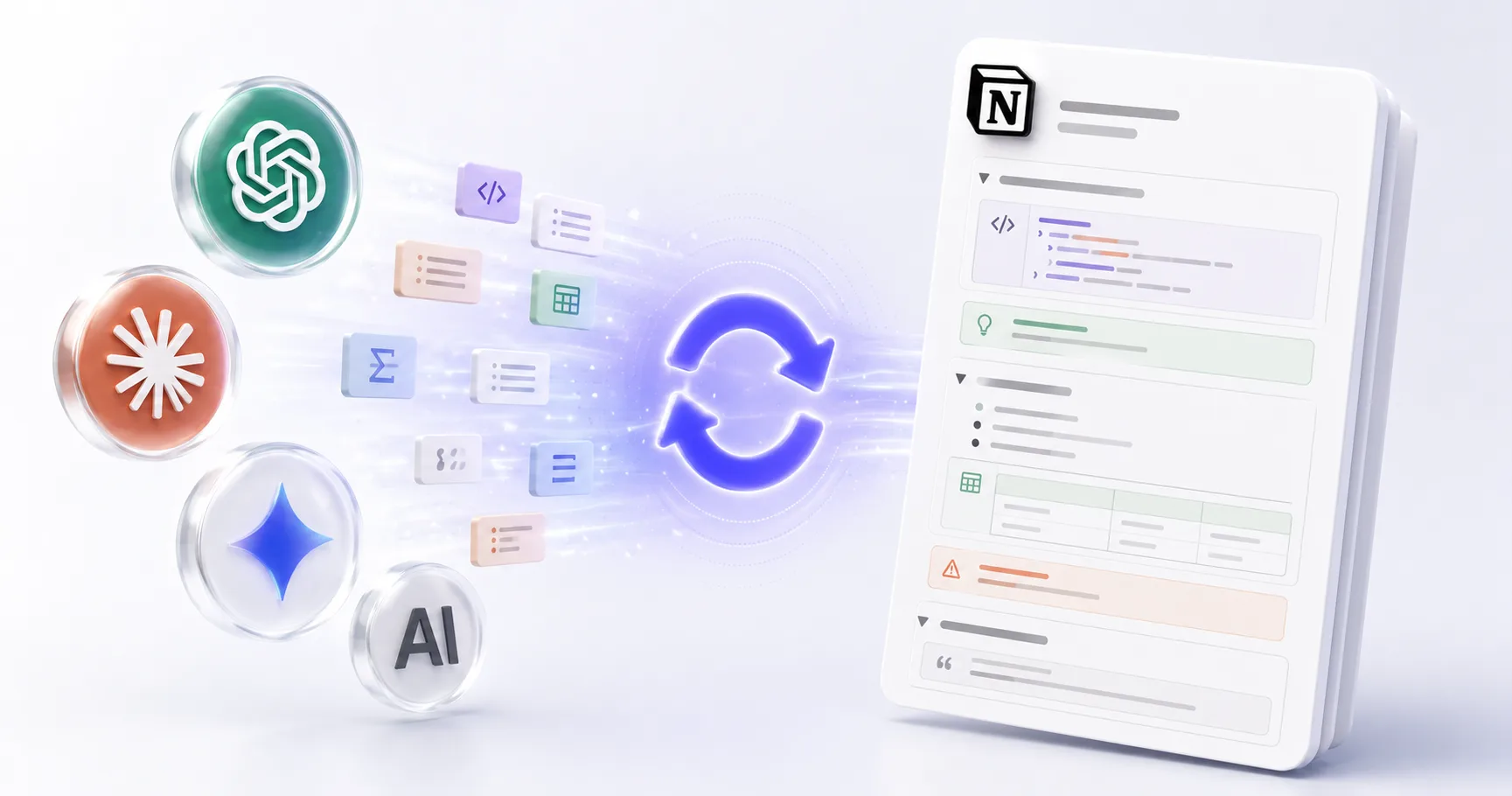 KI-Chats mit Notion synchronisieren